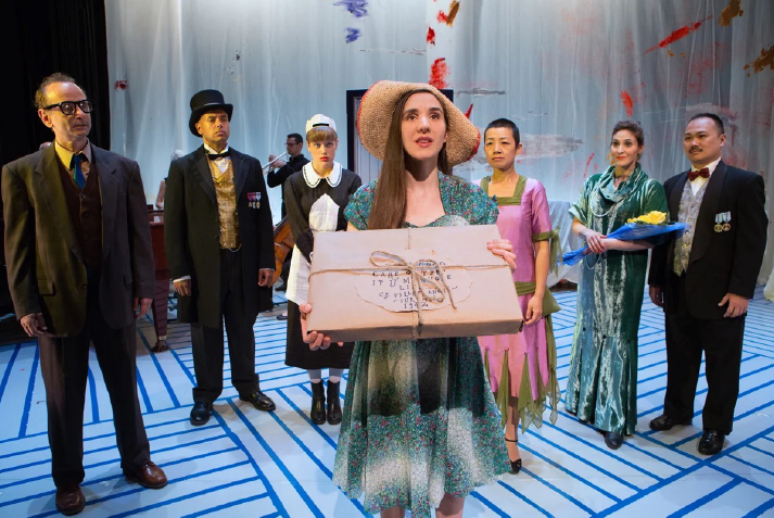 Thom Allison as Grandfather in Charlotte - A Tri-Coloured Play with Music